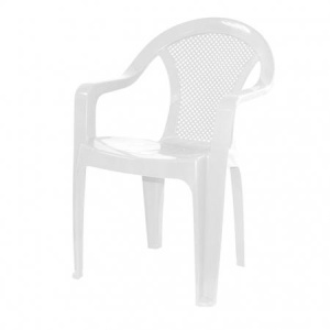 Пластиковое кресло Румба, белое