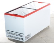 Ларь морозильный Ангара 500СТ, 5 корзин, стеклянная дверь, электронный блок (-18-22)