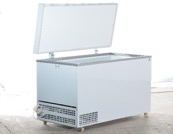 Ларь морозильный Ангара 600КР, 2 корзины, глухая дверь, электронный блок (-18-22)